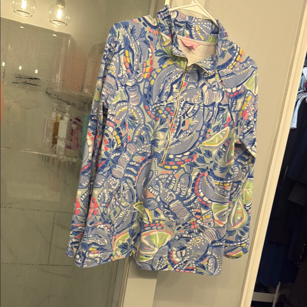Lilly Pulitzer Multicolor Patterned Sweatshirt